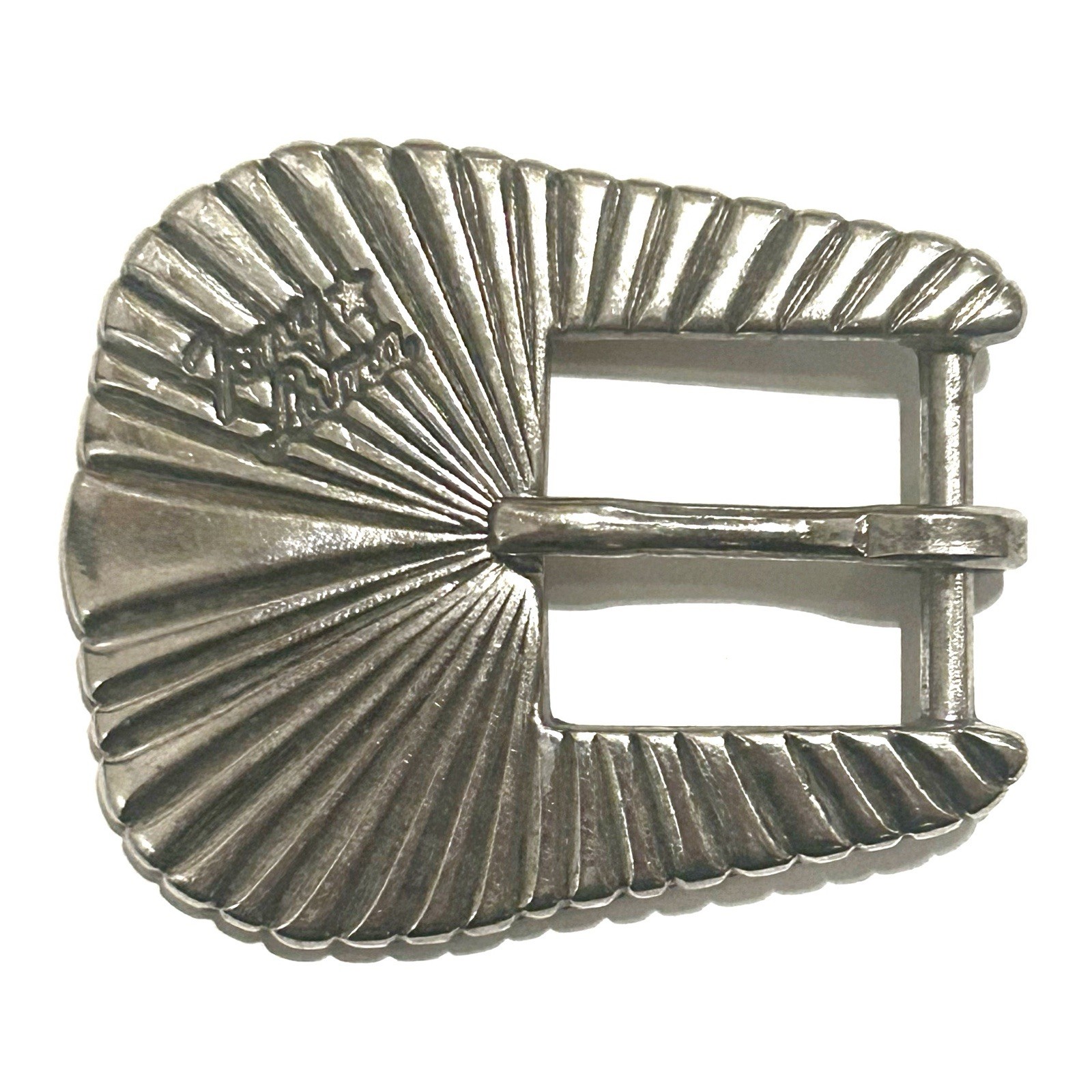 Tony Lama Boots Silver Tone Belt Buckle Cowboy Western Country Navajo West Texas