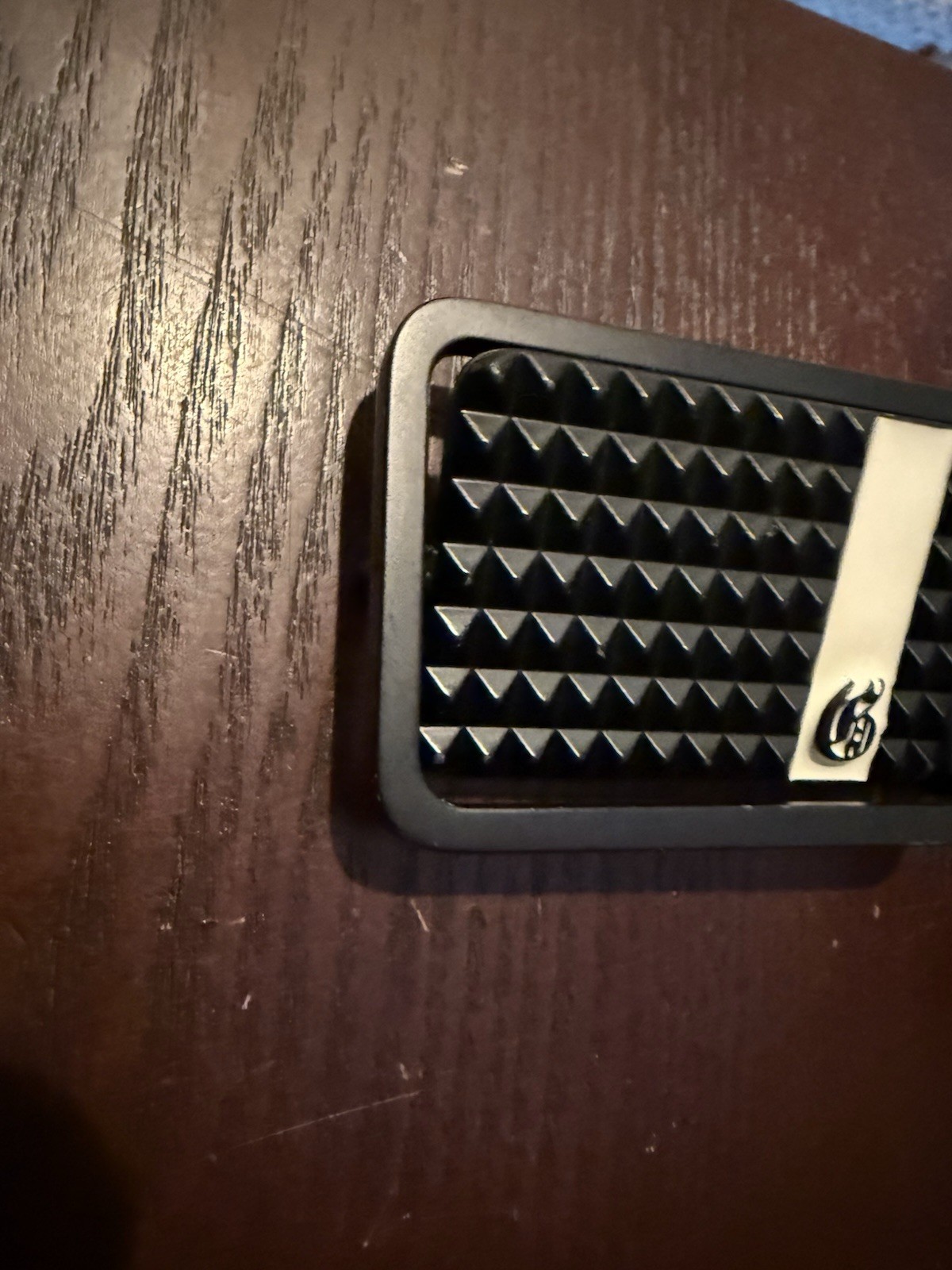 Black Belt Buckle Only, Reversible 2 Sided Flip Studded