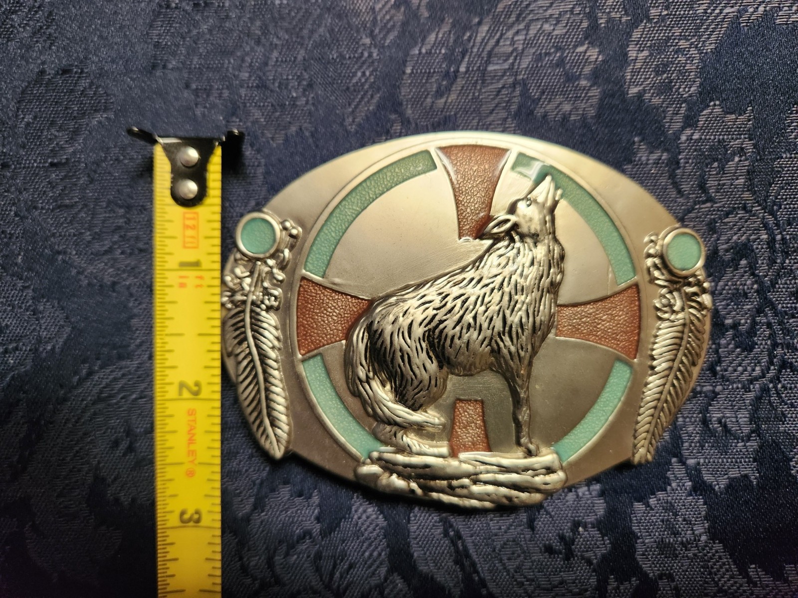 Wolf Belt Buckle