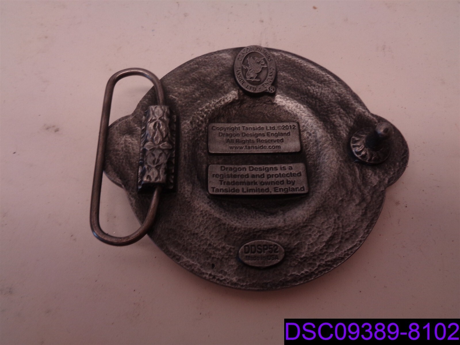 Dragon Designs TanSide Belt Buckle DDSP52