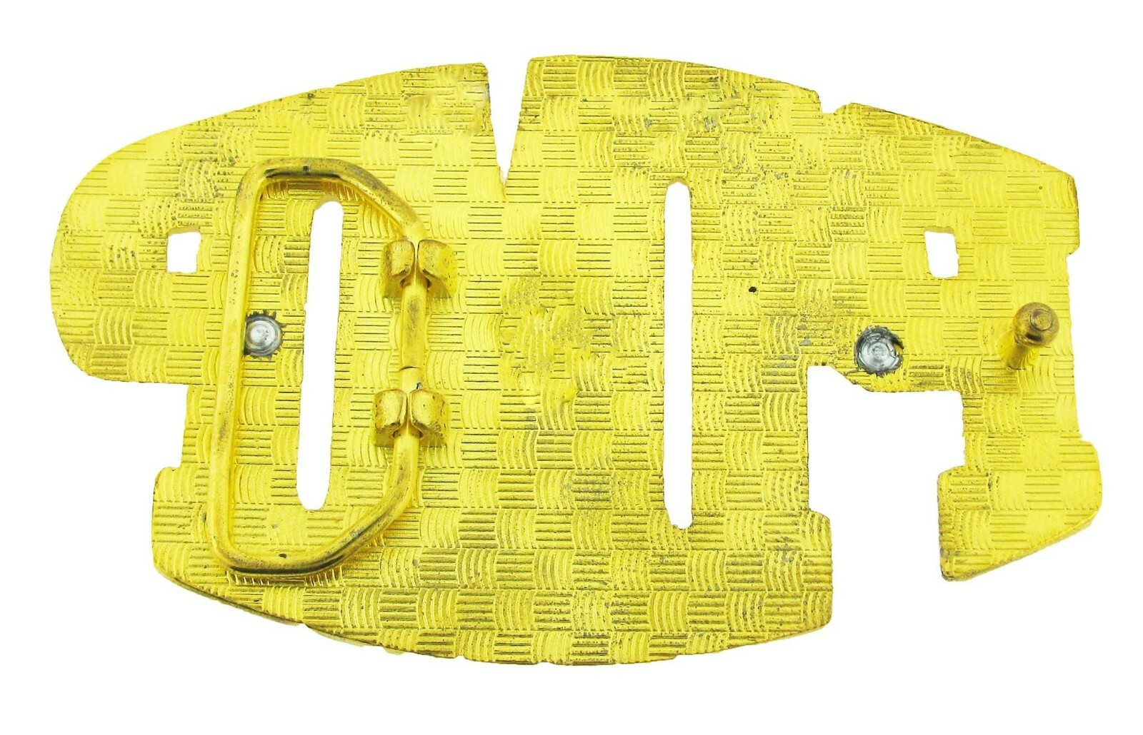 Pimp Text Belt Buckle Hip Hop Punk rock Hard Gold Metal Finished New Men