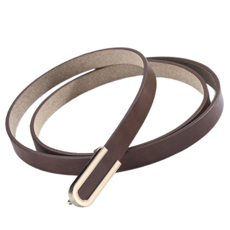 Versatile U Shape Metal Buckle Belt For Commuting And Social Event