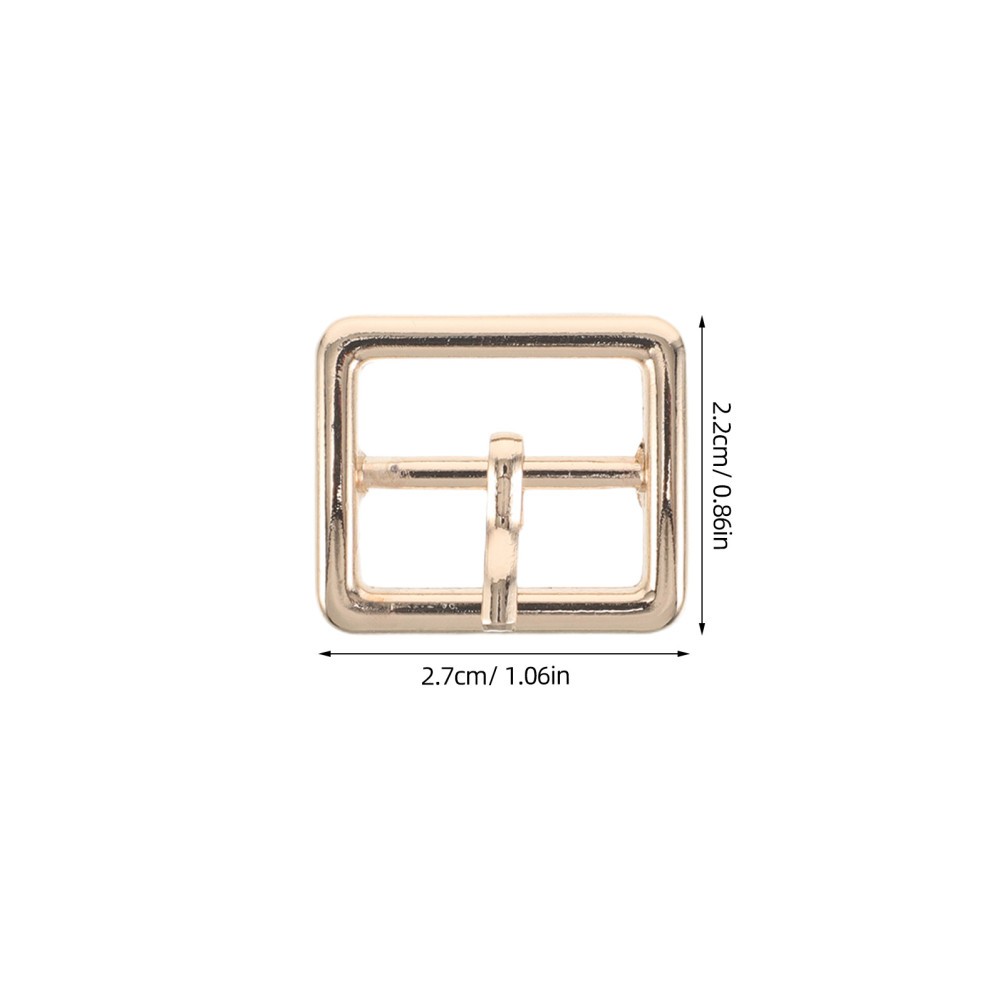 20 Pcs Belt Buckle Replacement Part Center Bar Buckles for Belts