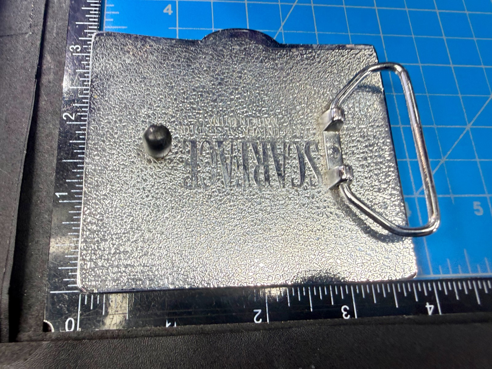 Scarface Movie Al Pacino Tony Montana Cigar Photo Universal Studios Belt Buckle