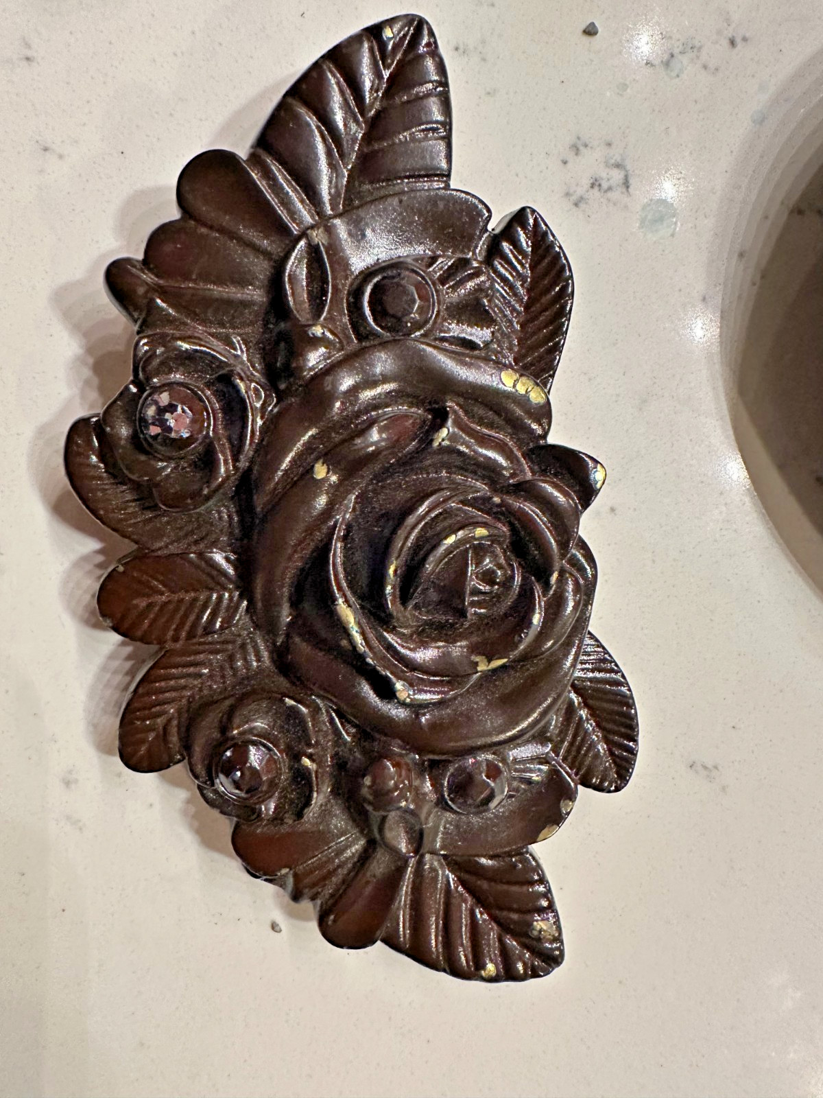 LOT OF 6 Washed Up Hollywood 1.75&Prime; Lion Fleur Heraldic WUH Belt Buckle, unused!