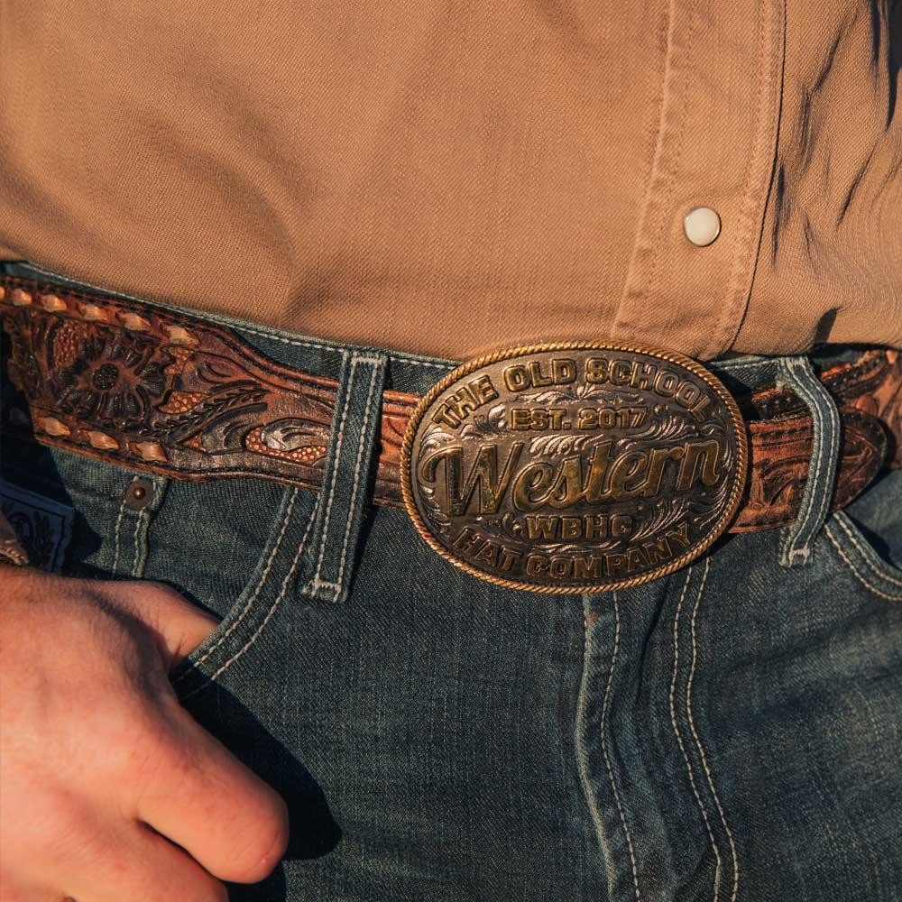 Montana Silversmiths Attitude Official Licensed Whiskey Bent Western Belt Buckle