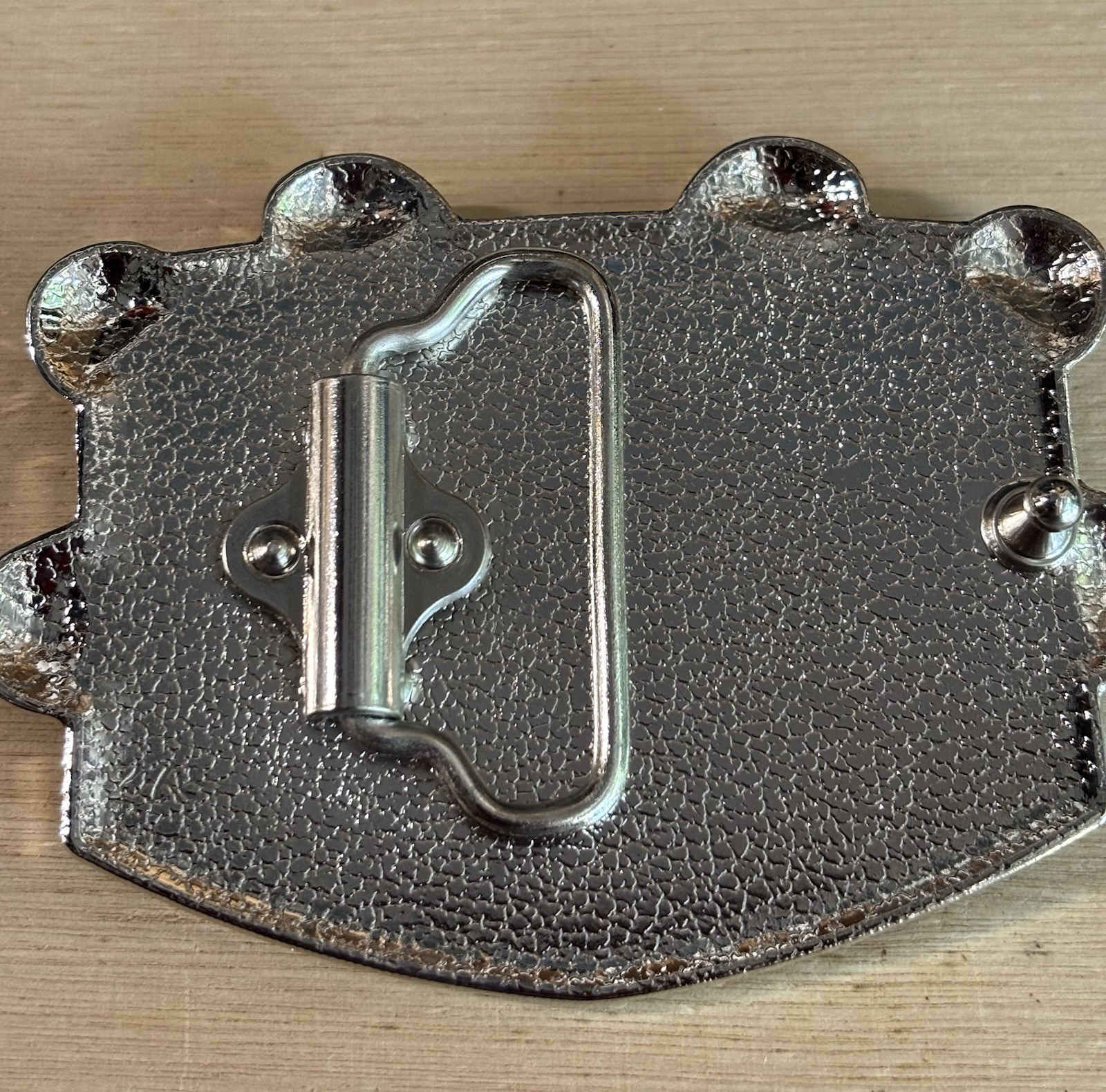 American Flag Western Belt Buckle USA Patriotic Cowboy Silver Gift Box