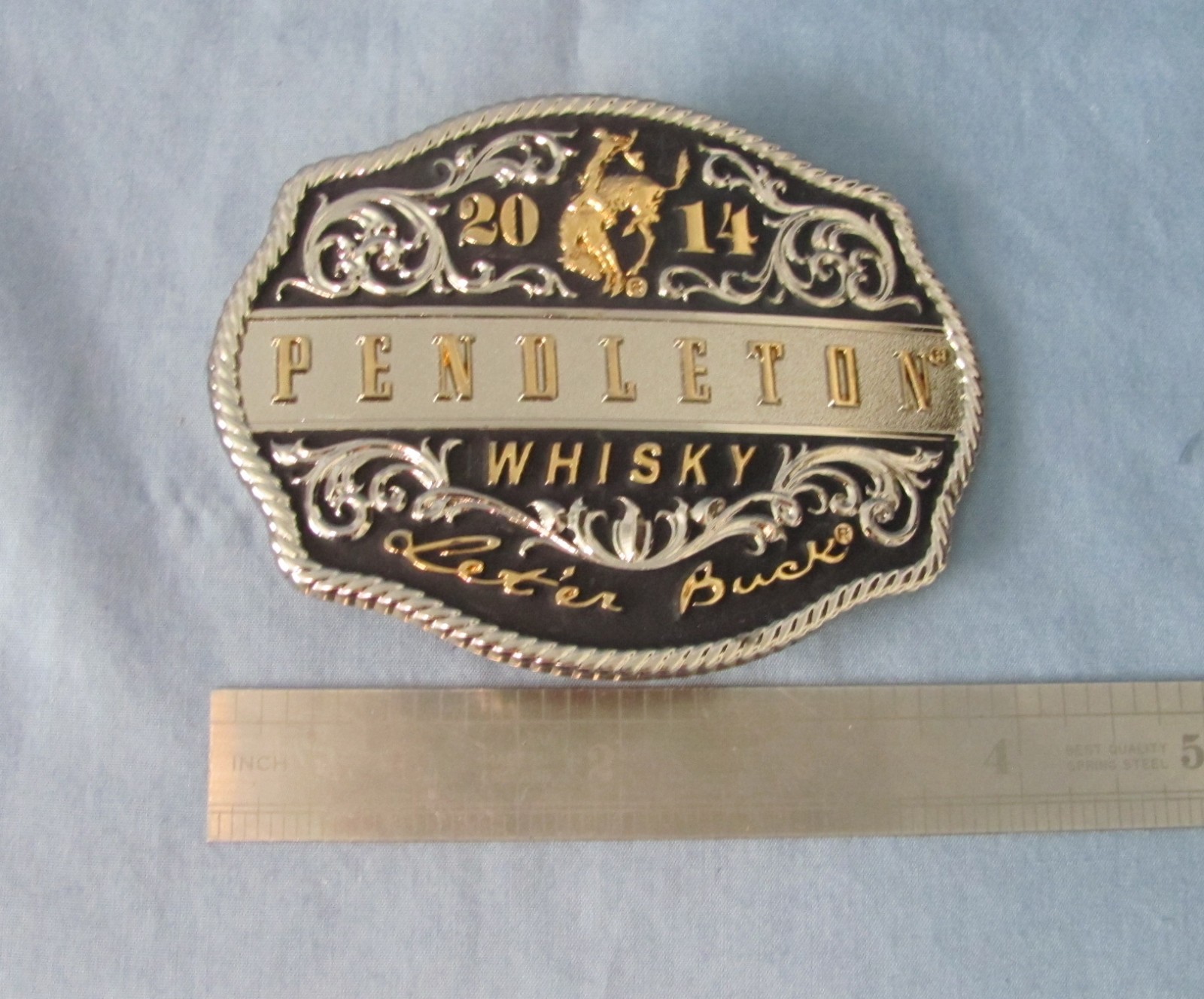 Pendleton Whisky 2014 Pendleton Round-up Commemorative Belt Buckle