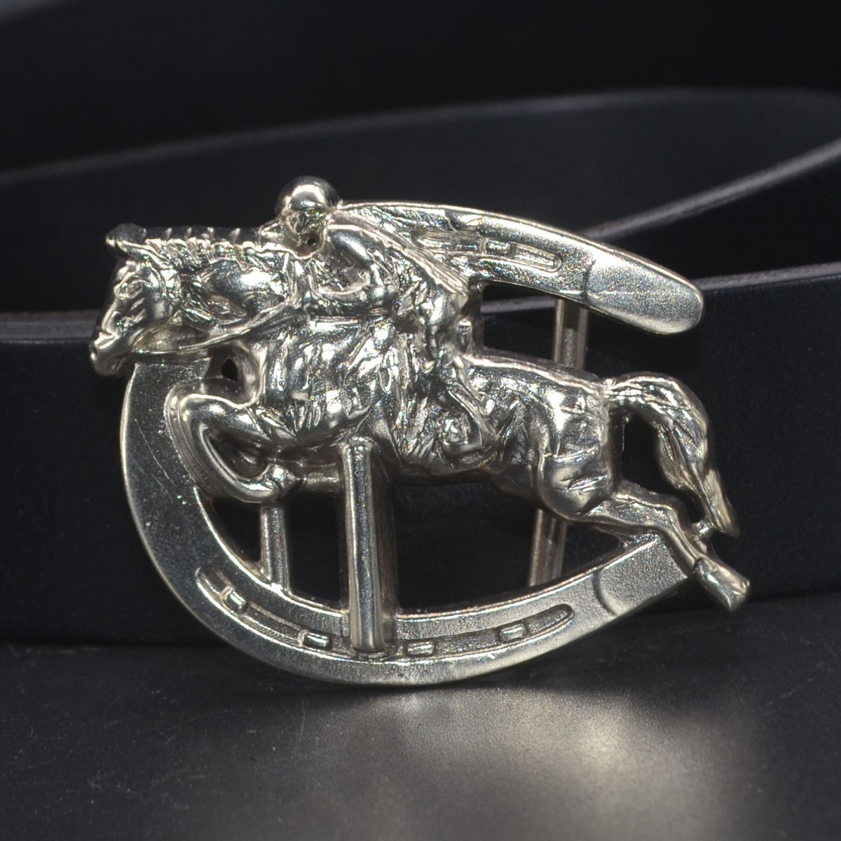 Lost-Wax Casting White Copper Knight Men&rsquo;s Belt Buckle (Belt Not Included)