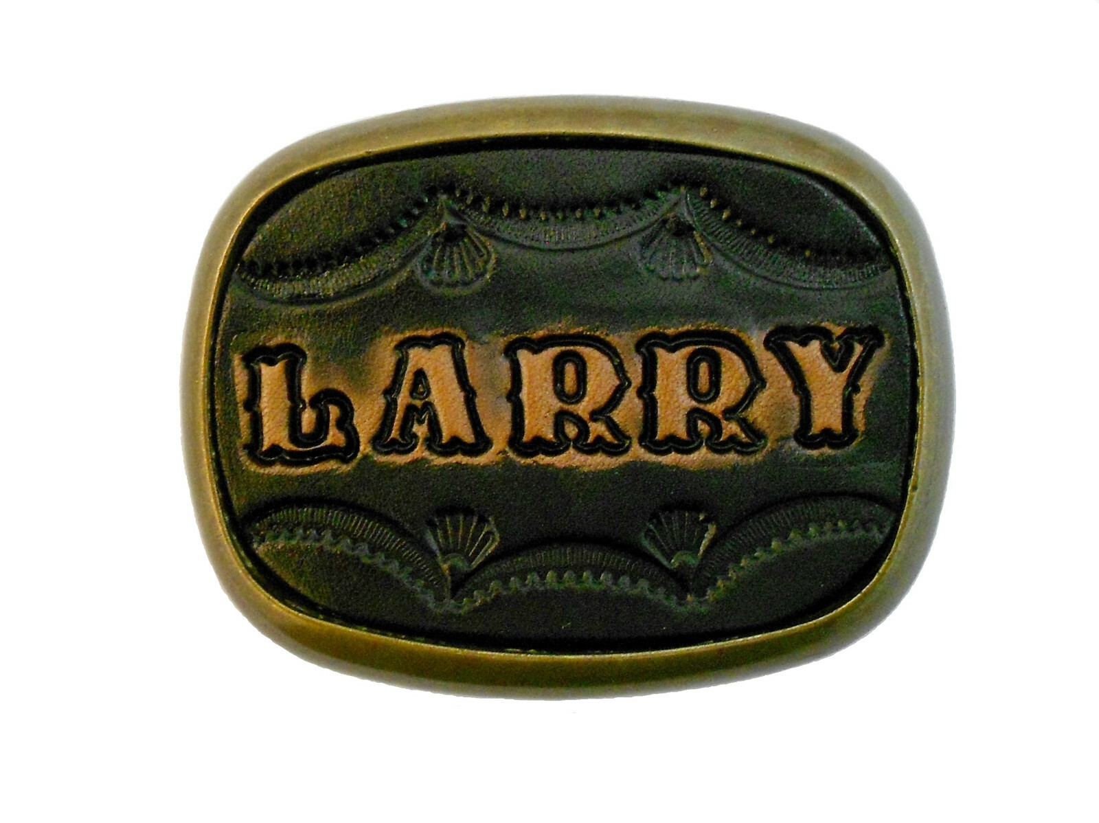 MADE to ORDER Custom Tooled Leather Belt Buckle, Names or Initials, 6 Letters