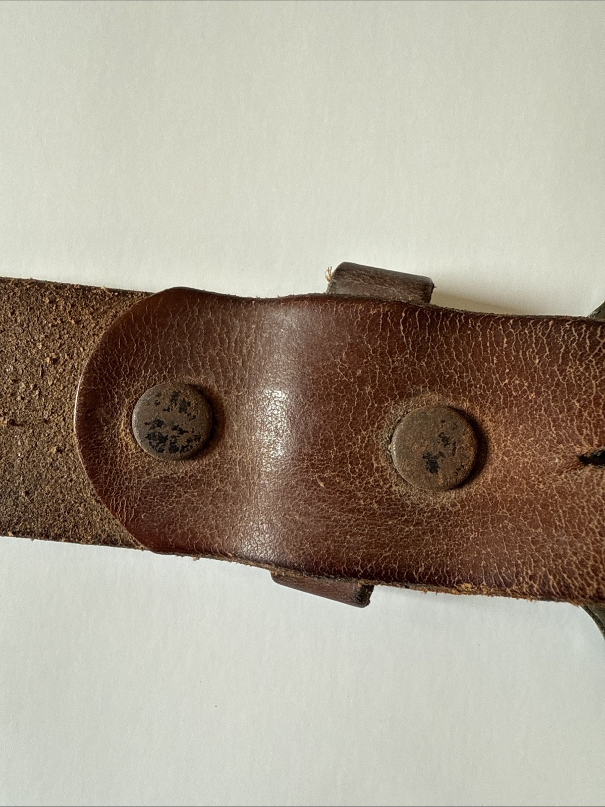 Vintage Masonic Shriner Belt & Buckle – Sword & Crescent Design – Leather Belt