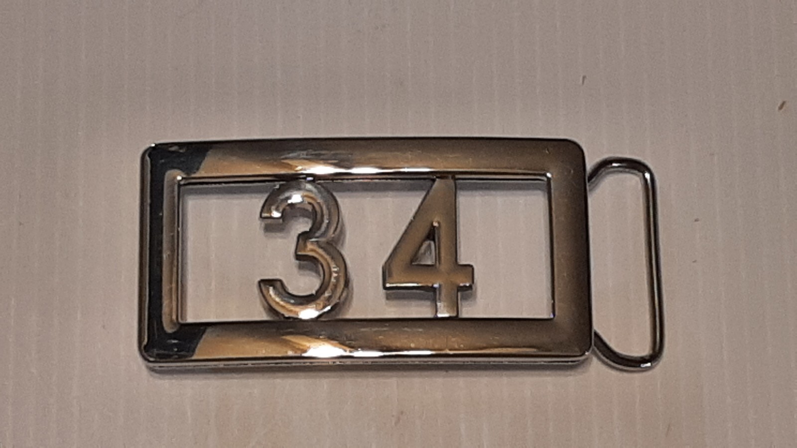 BASEBALL Number Custom Belt Buckle -Put your PLAYER JERSEY # on Buckle