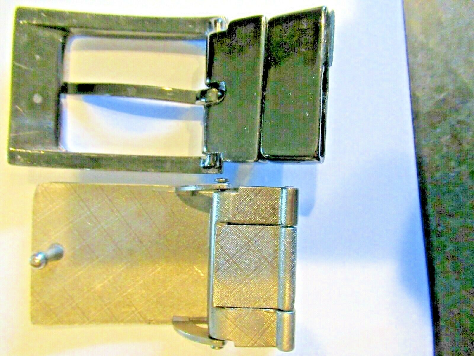 LOT 5 DESIGNER YSL Yves Saint Laurent IZOD BALLY TED BAKER FERRARI Belt Buckles