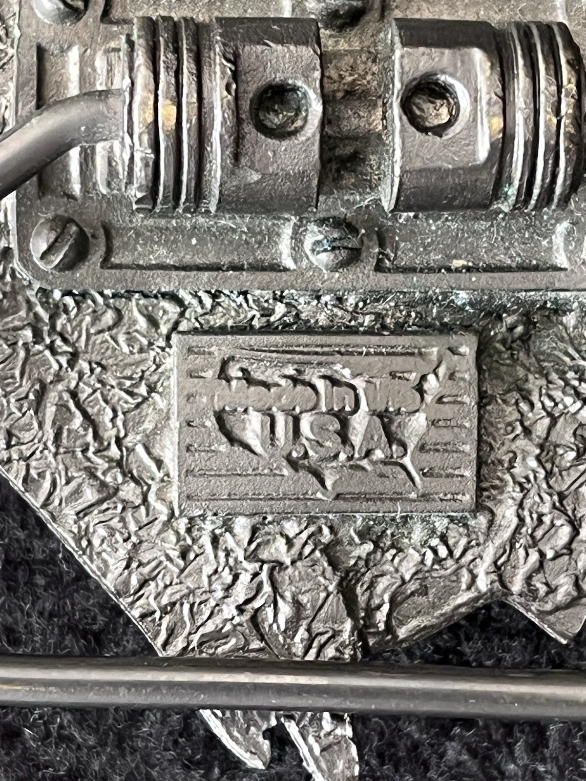 Vtg Bikers 1991 Born To Ride Eagle The Great American Buckle Co. USA #1992