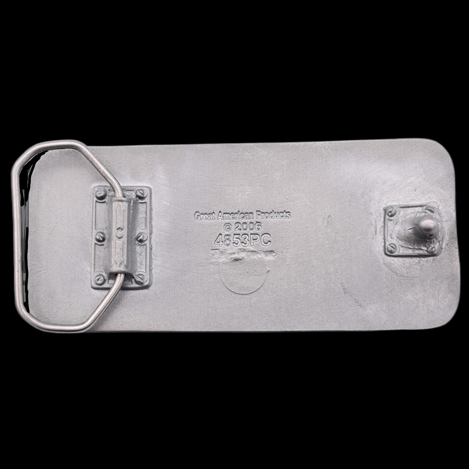Beer Belly Blvd Street Sign Joke Funny Fat Guy Pot Belly Belt Buckle