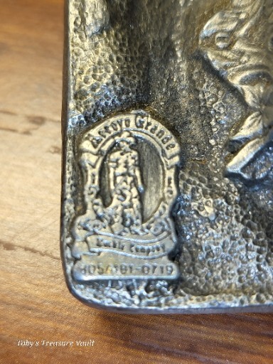 Arroyo Grande Buckle Co. American Fishermen VTG Limited Edition 1983 1294/5000