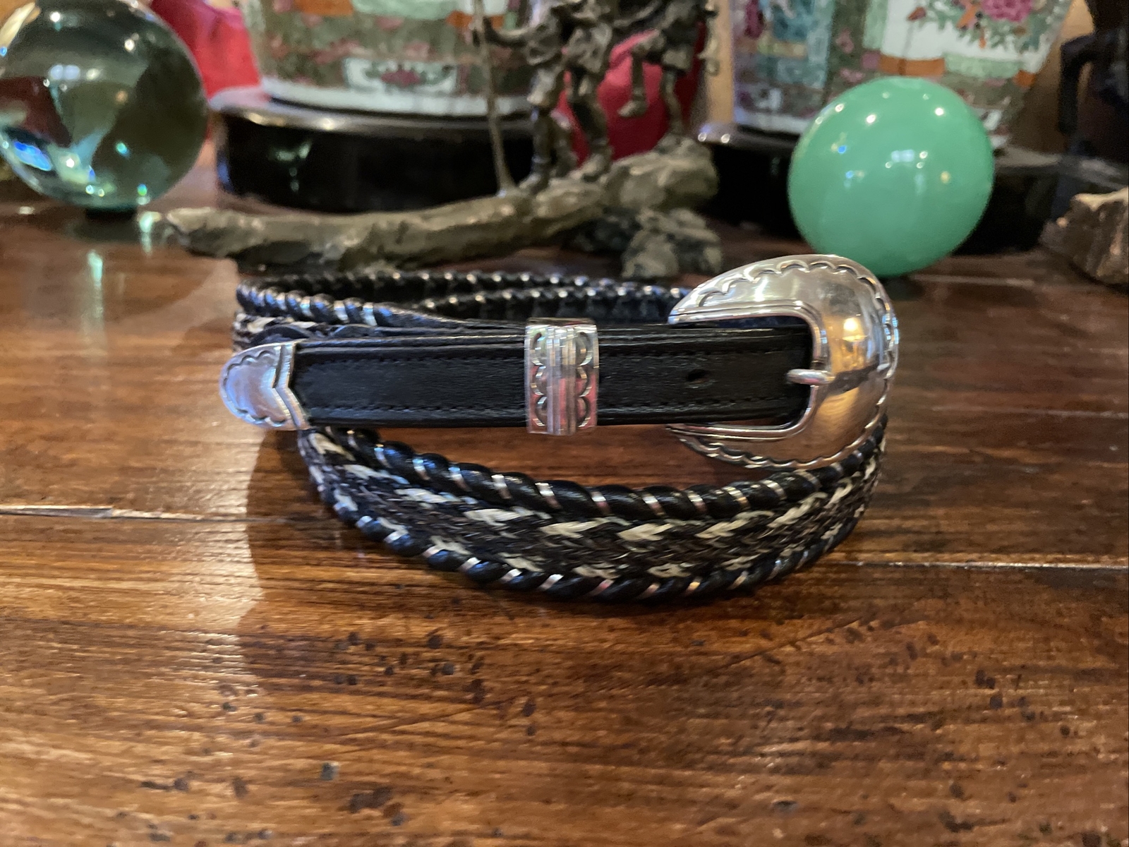 Alexander James Reid Style Sterling Silver Belt Buckle 39-41-1.1/8-75”🐂✅