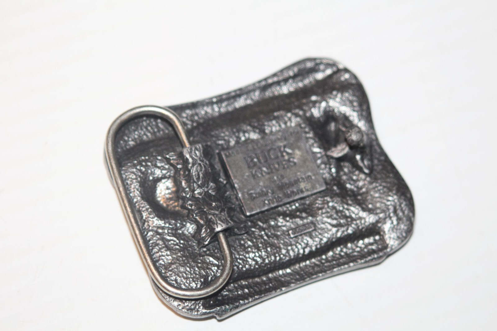 Vintage Buck Knife Belt Buckle – Four Generations of Knife Makers Smoky Mountain
