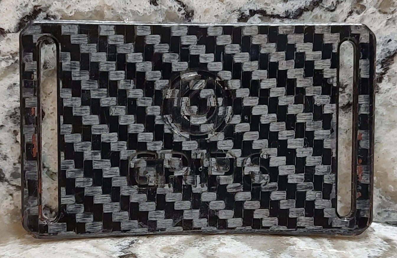 GRIP6 BELT BUCKLE – DARK MATTER CARBON FIBER – 1.5 INCH WIDE – WOMEN and MEN #13