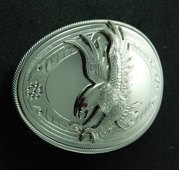 MADE BY ORDER MEN BELT BUCKLE HANDMADE STAINLESS STEEL EAGLE