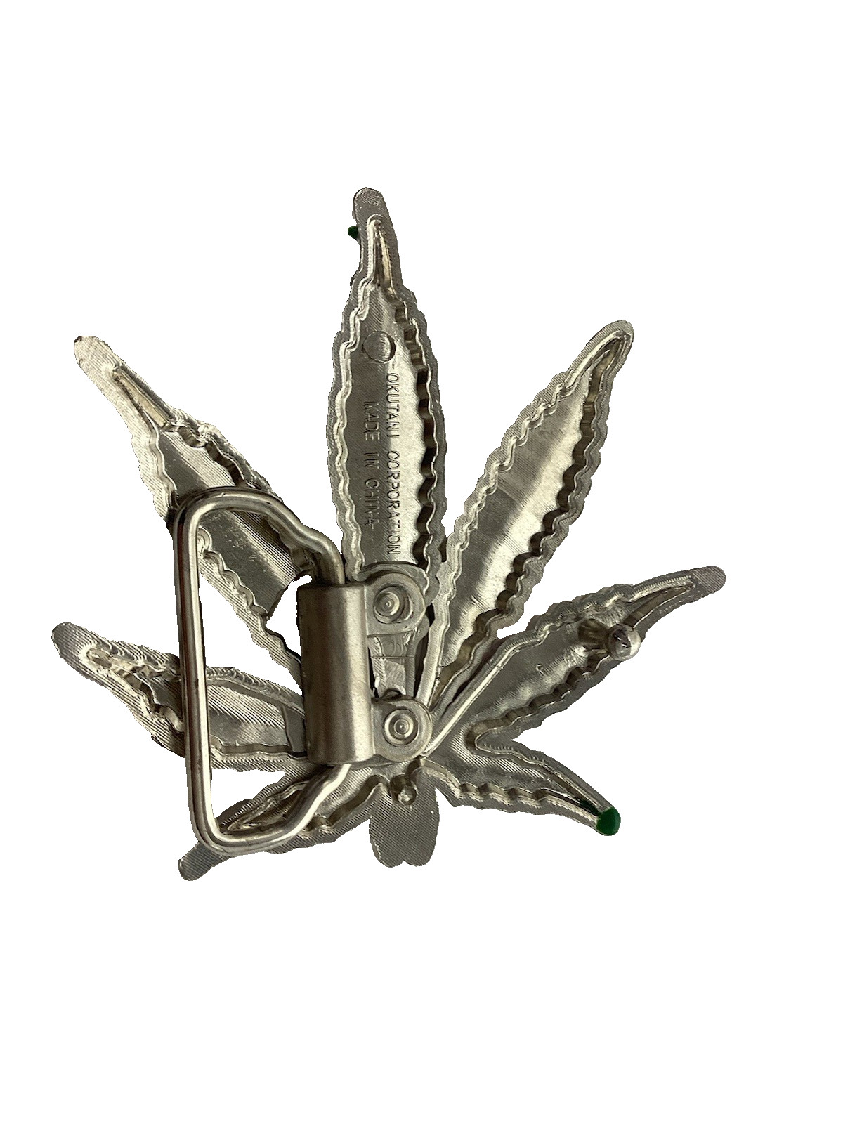 Rasta Marijuana Weed Leaf Belt Buckle Brand New