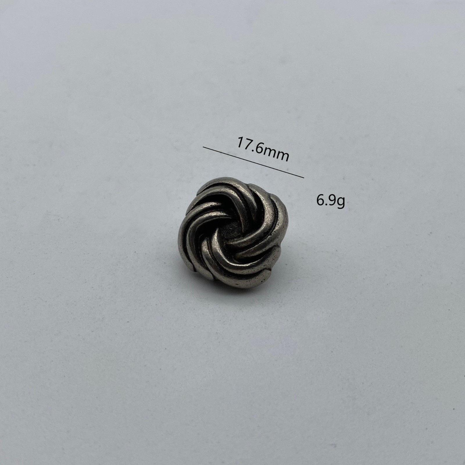 Twisted Design Sewing Button,Clothing Shank Button,Brass Sewing Button, lot