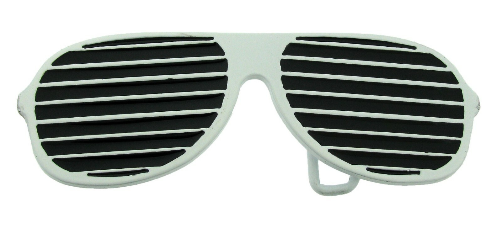 Sunglasses Specs Frame Belt Buckle Men Women Nerd Style Fashion Costume LGBT New
