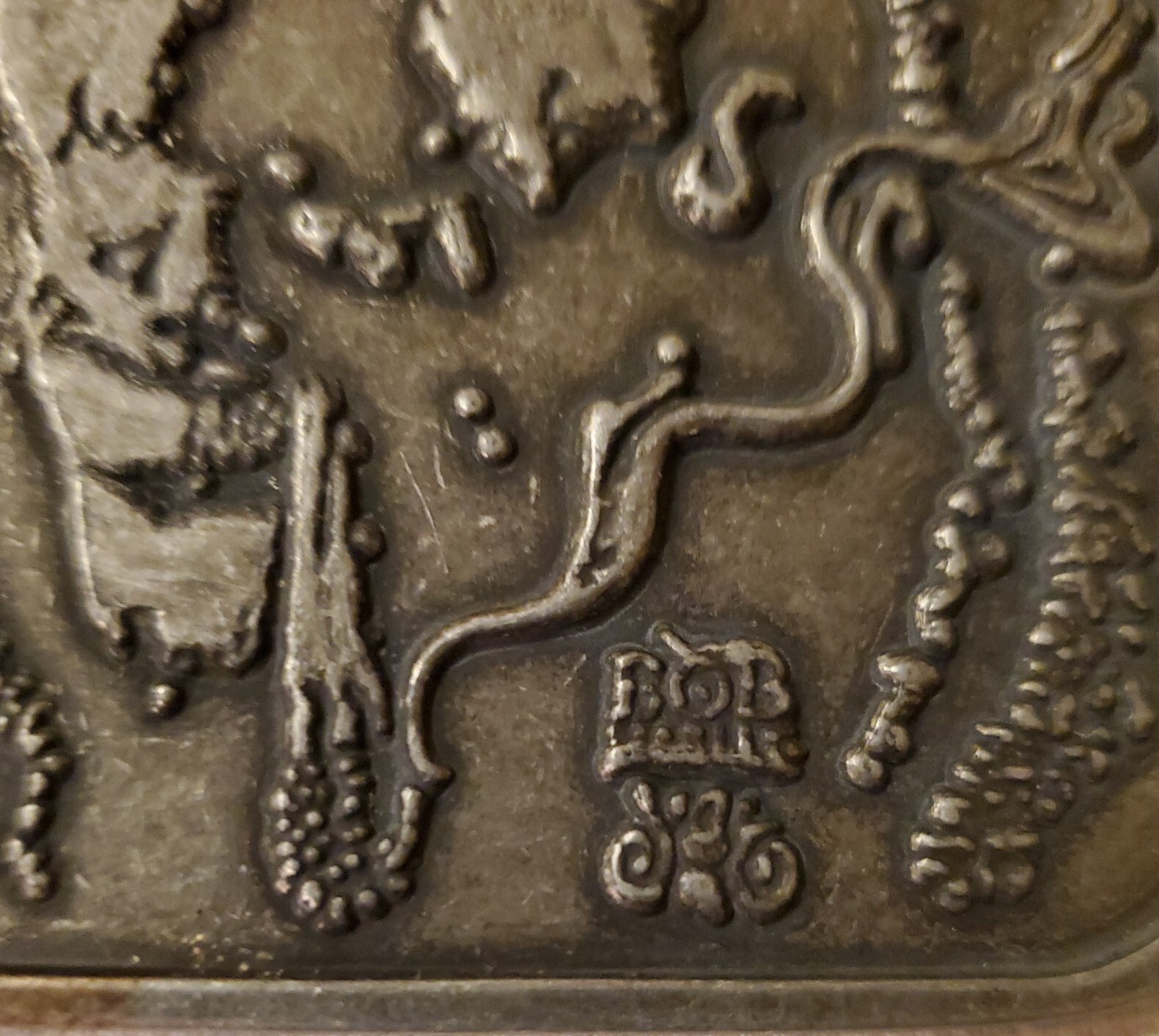 Bob Marley Belt Buckle 3.5&Prime;×3&Prime;
