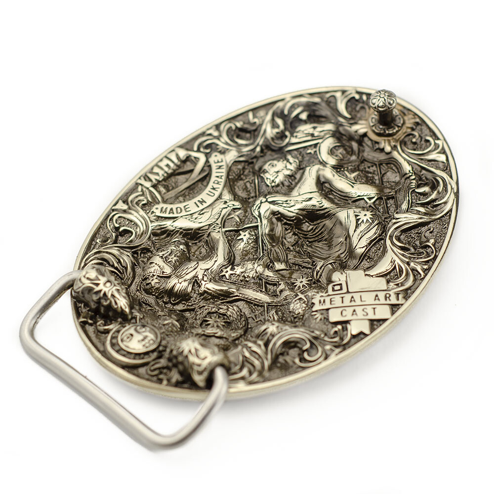Scorpio german silver belt buckle, Horoscope Astrological Zodiac Sign buckle