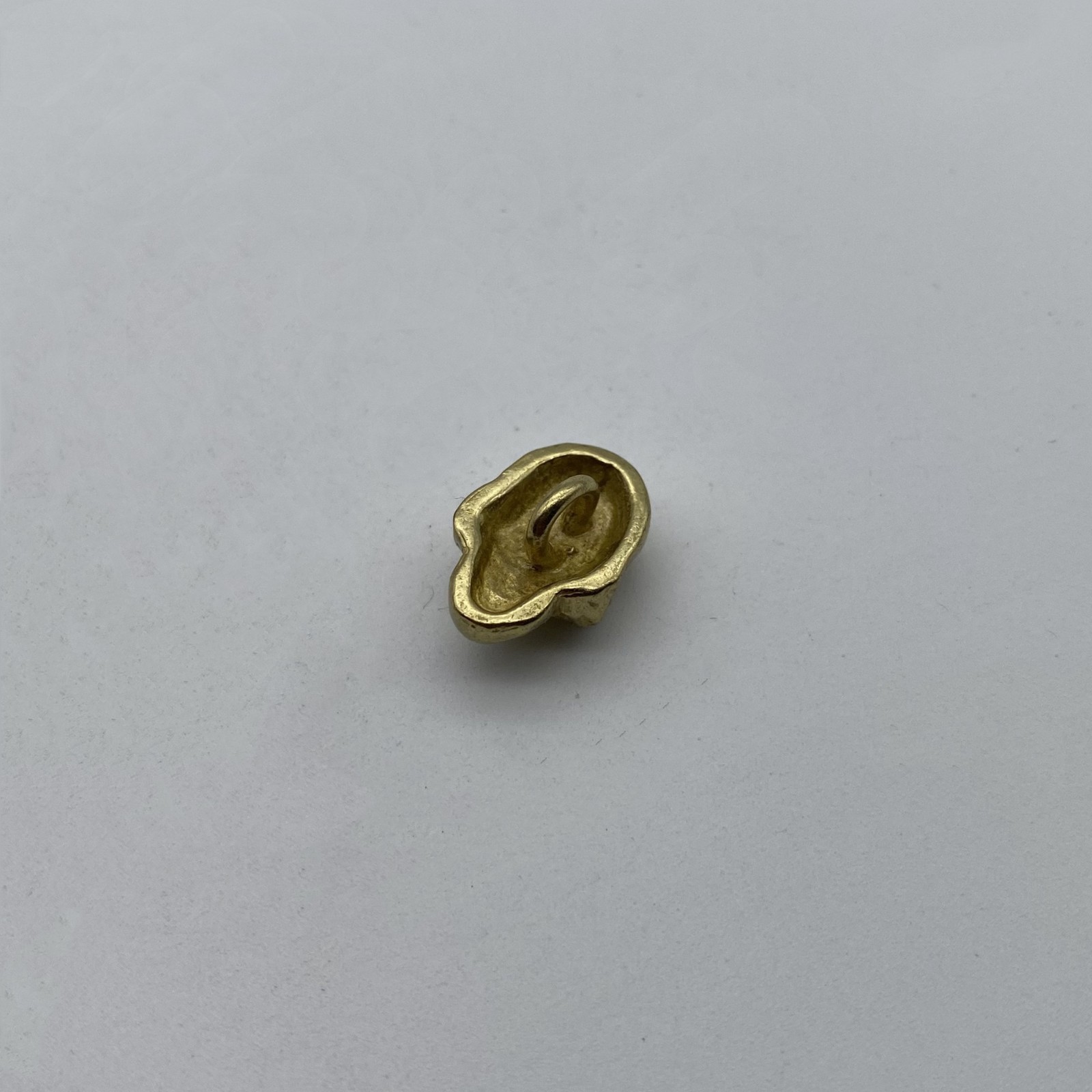 Brass Skull Sewing Button,Clothing Shank Button,Brass Sewing Button lot