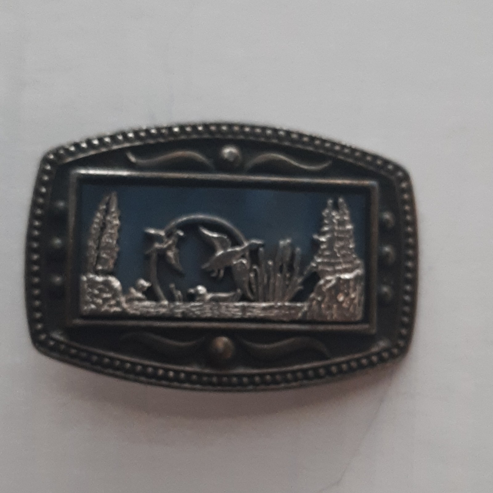 CII New York Wildlife Scene Belt Buckle