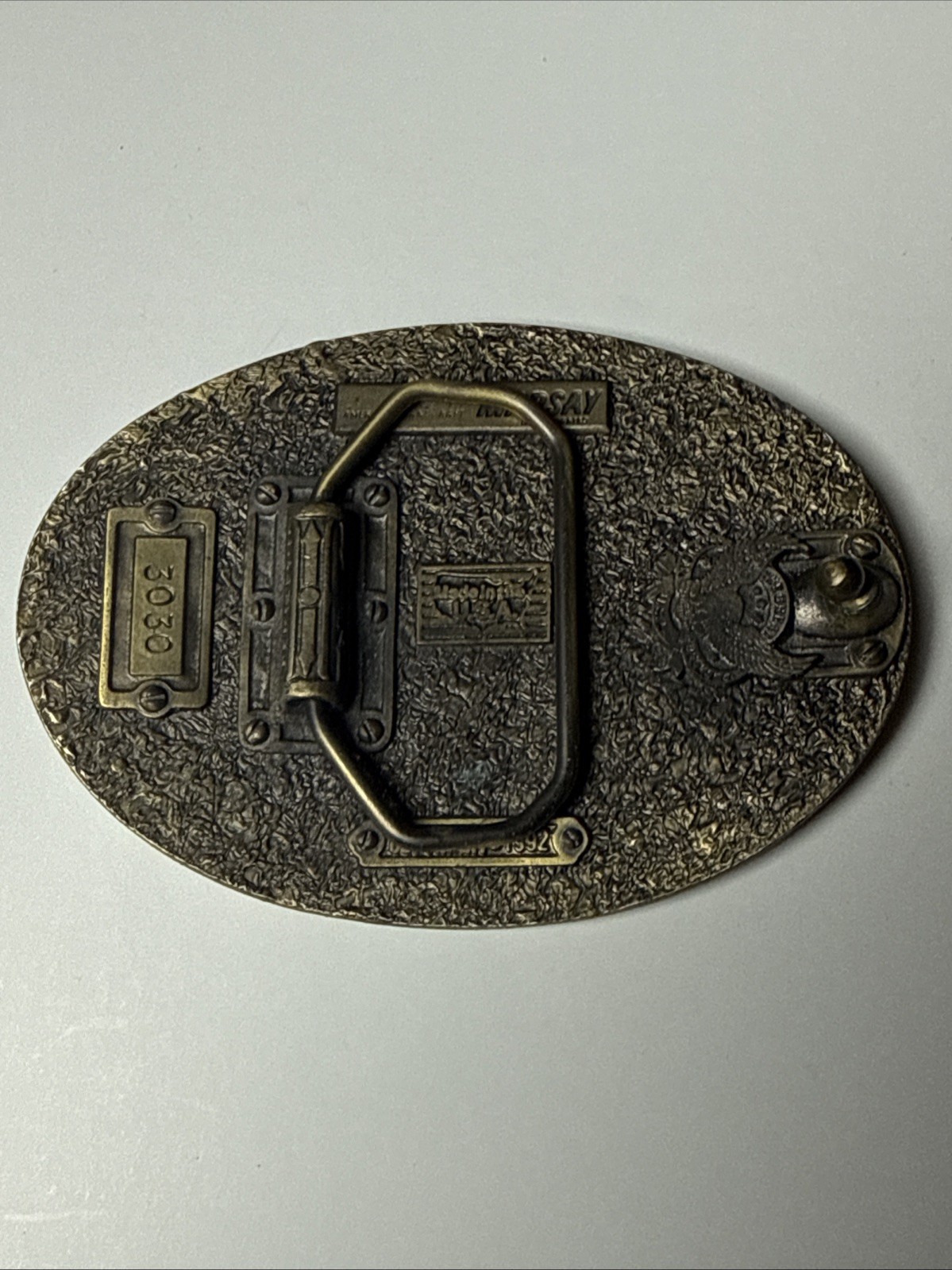 The Great American Buckle Co. Gold Rush By Life Adventures Vintage Belt Buckle