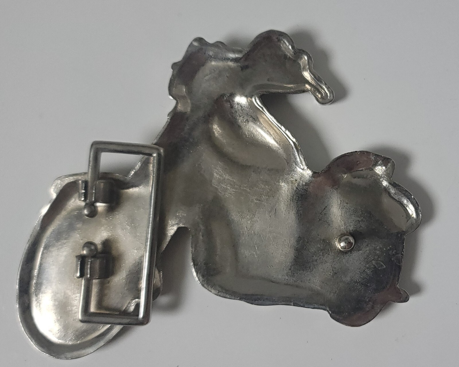 Motorcycle Metal Belt Buckle – fits 1.5&Prime; belt