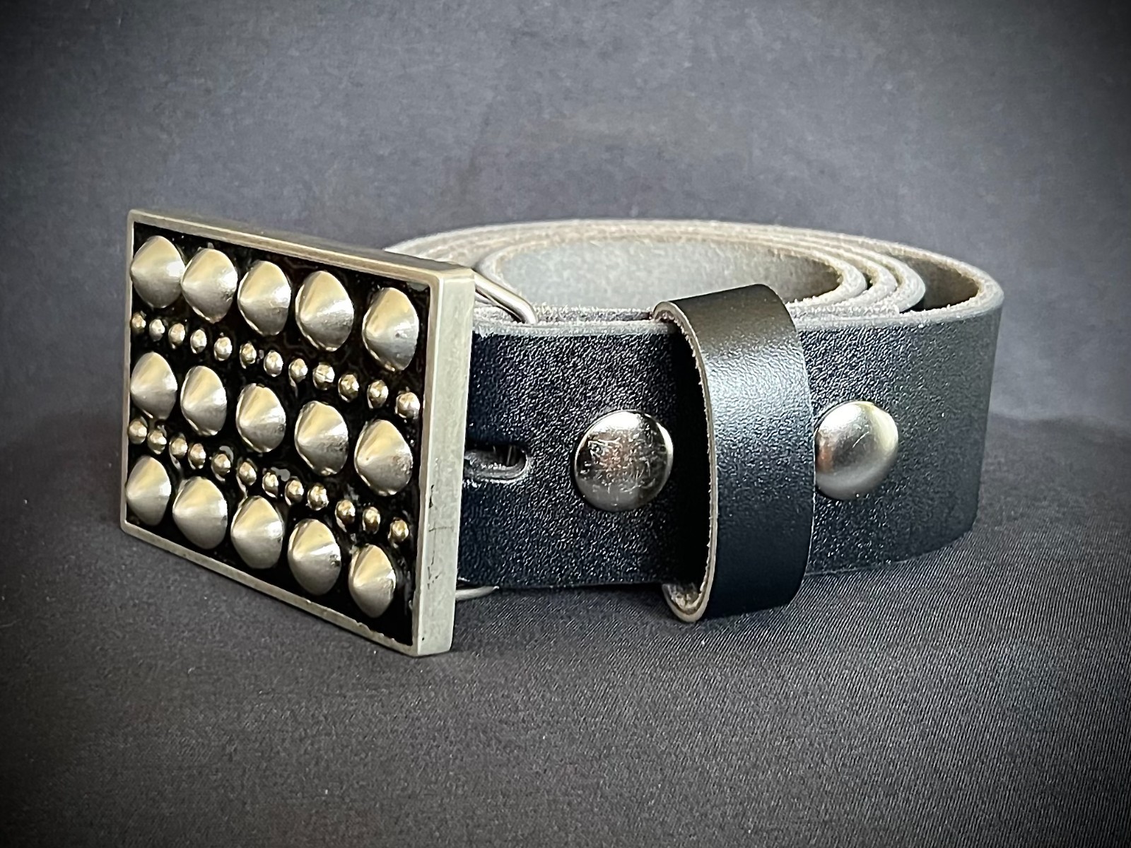 Studded Belt Buckle Archive 2007–2009 Industrial Gothic OOAK Darren McNeese