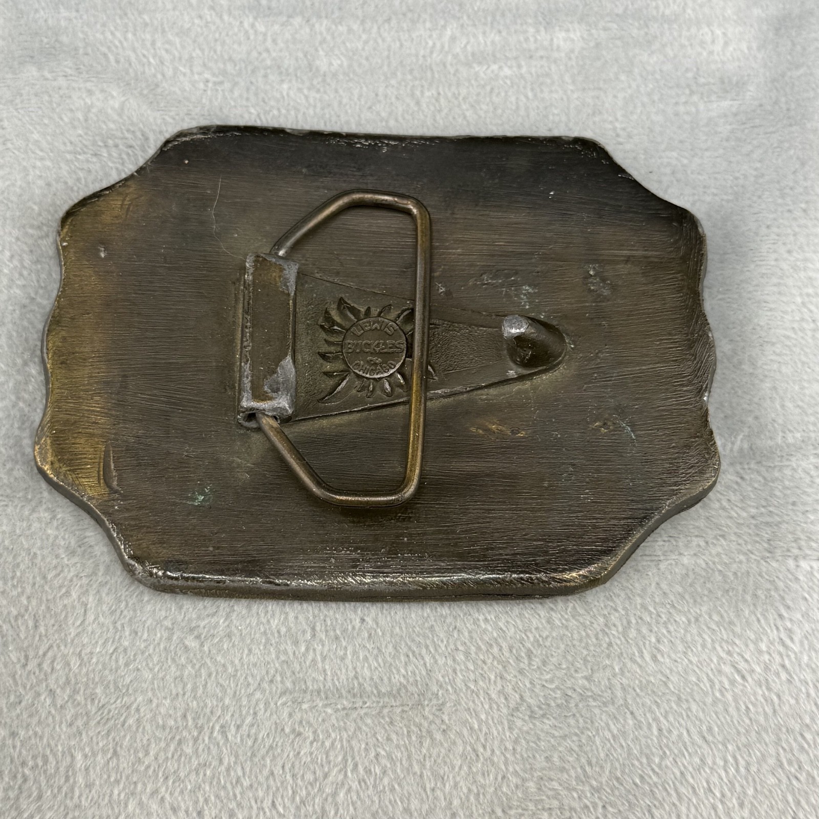 Vintage American Express Co.Belt Buckle Lewis Buckles