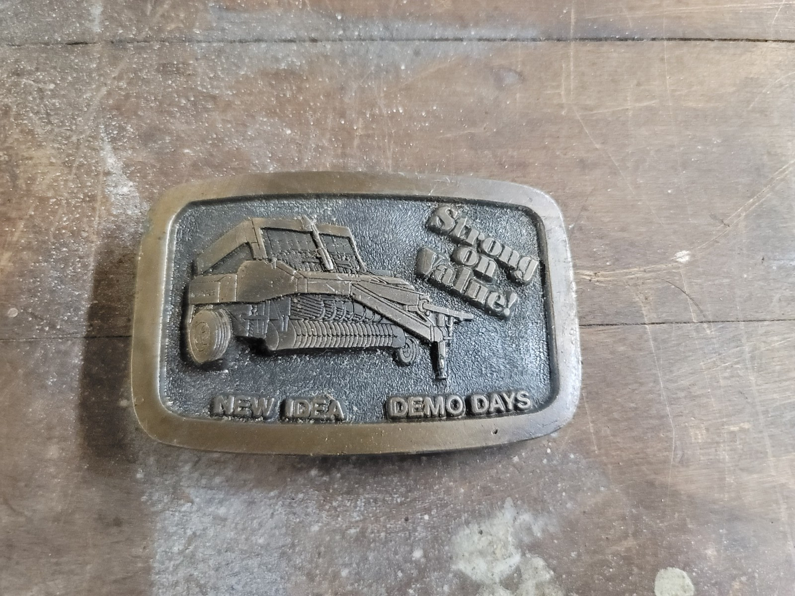 New Idea Demo Days Strong on Value! Farm Machinery Belt Buckle Spec Cast Inc.
