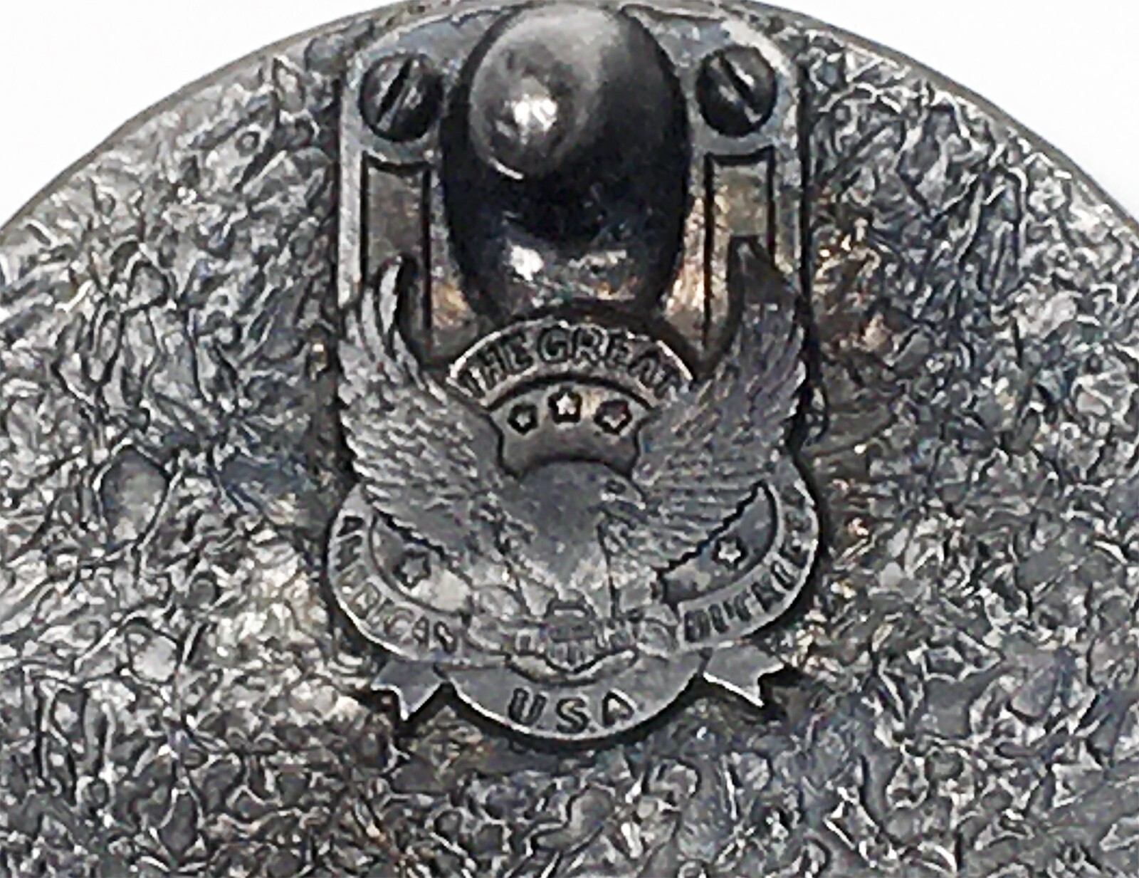 Fish America Belt Buckle – 2.5&Prime; x 2&Prime; – Limited Edition – Made in USA – Rare!