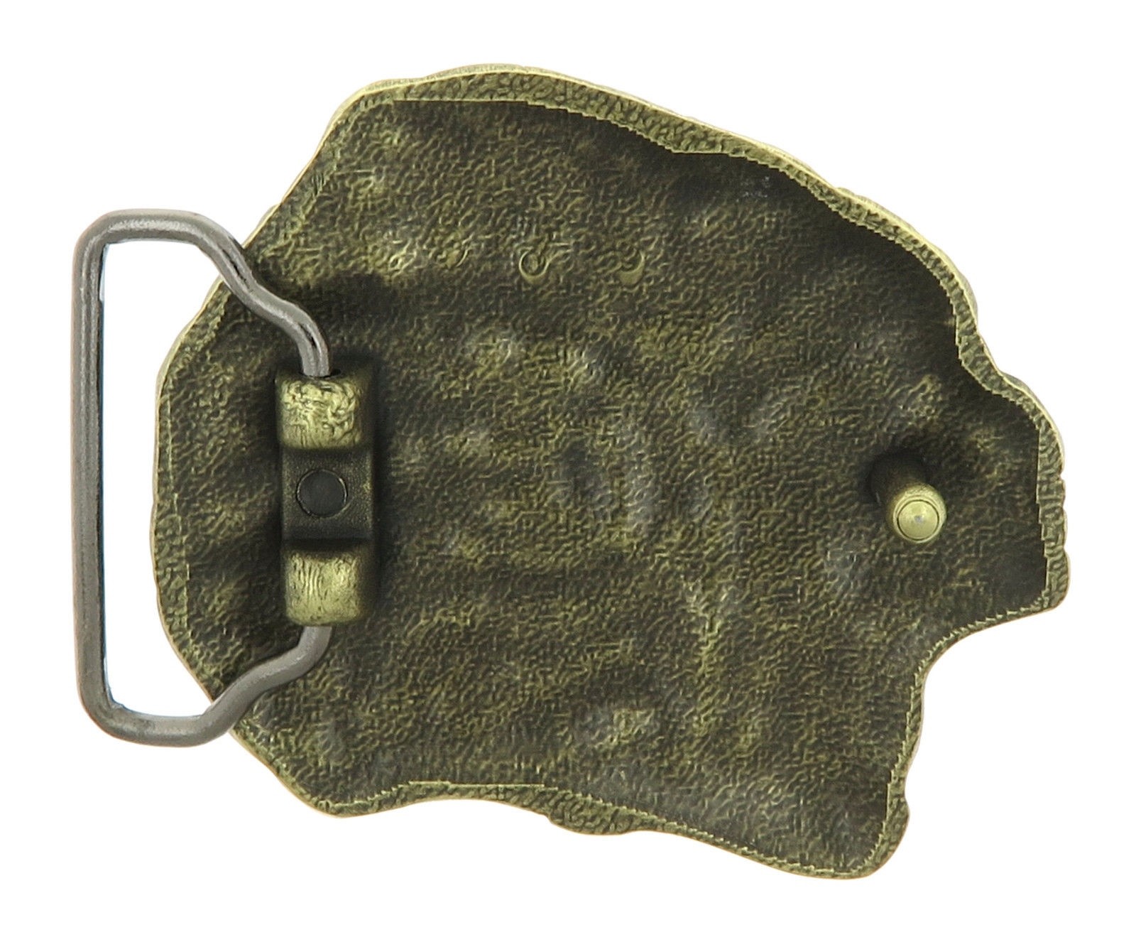Bronze American Indian Chief Head Western Indian Metal Fashion Belt Buckle