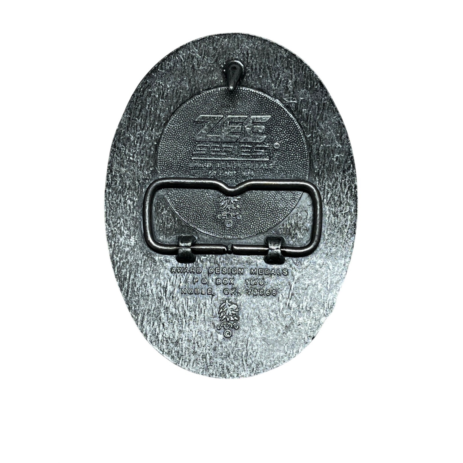 Vintage Award Design Medals ZEE Series Western Cowboy Cattle Drive Belt Buckle