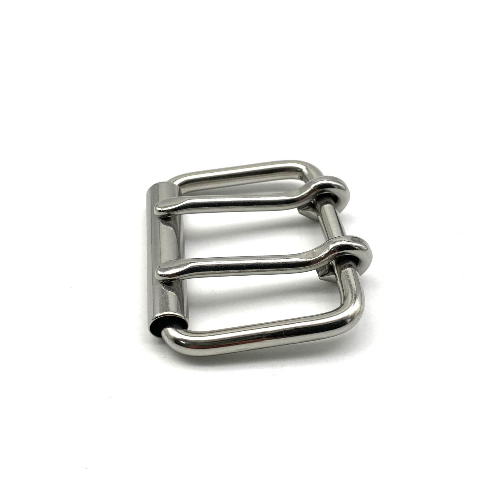 Roller Buckle Stainless Steel Rolling Bar Buckle Dog Collar Fasten Buckle 50mm