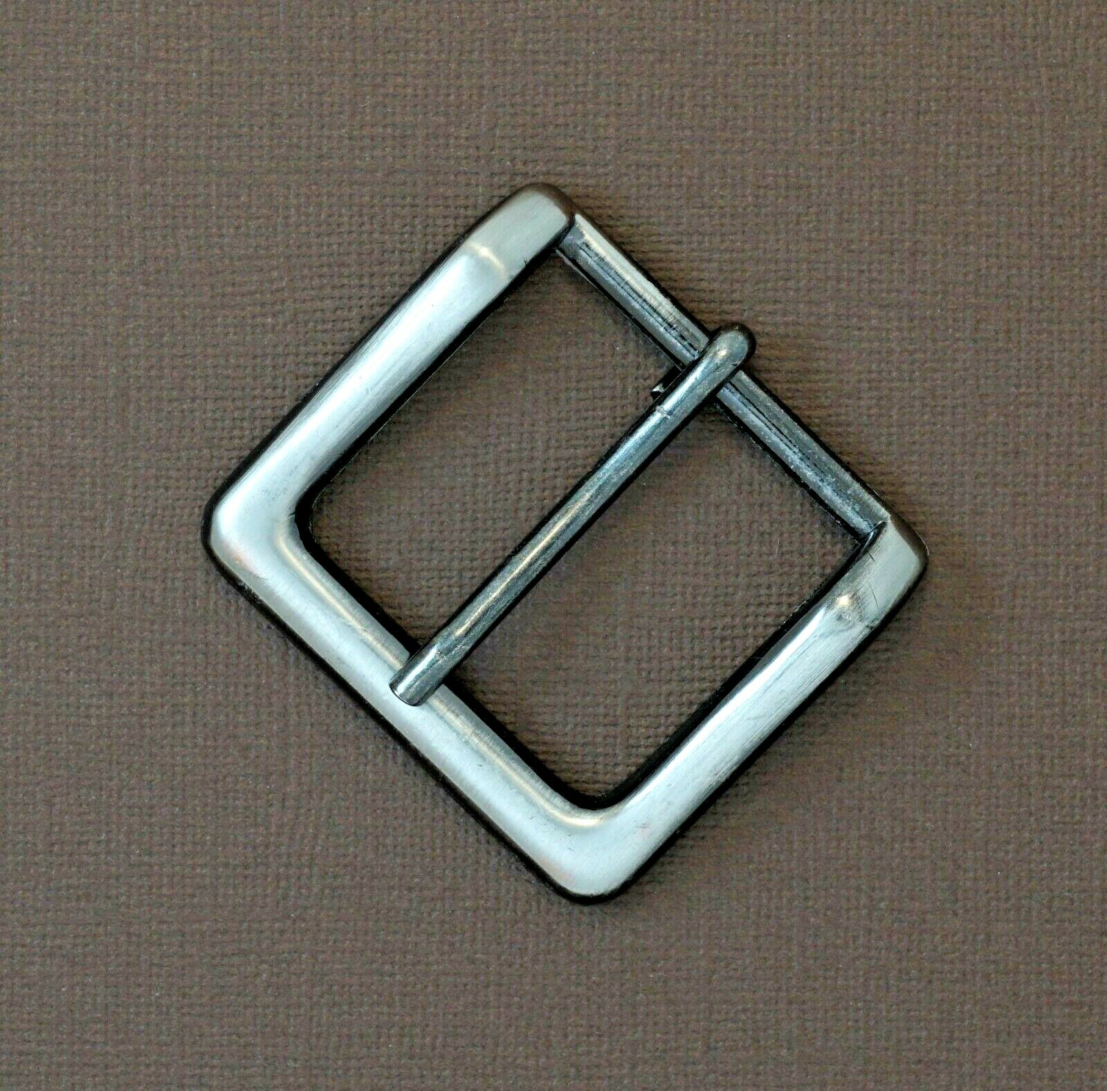 New 1 1/2&Prime; pin buckle(#69) man/women brushed antique nickel color finish