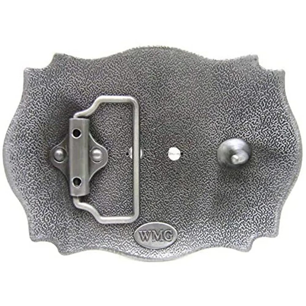 Zinc Alloy Letter Belt Buckle With 26 Letters Western Denim Pattern Belt Buckle