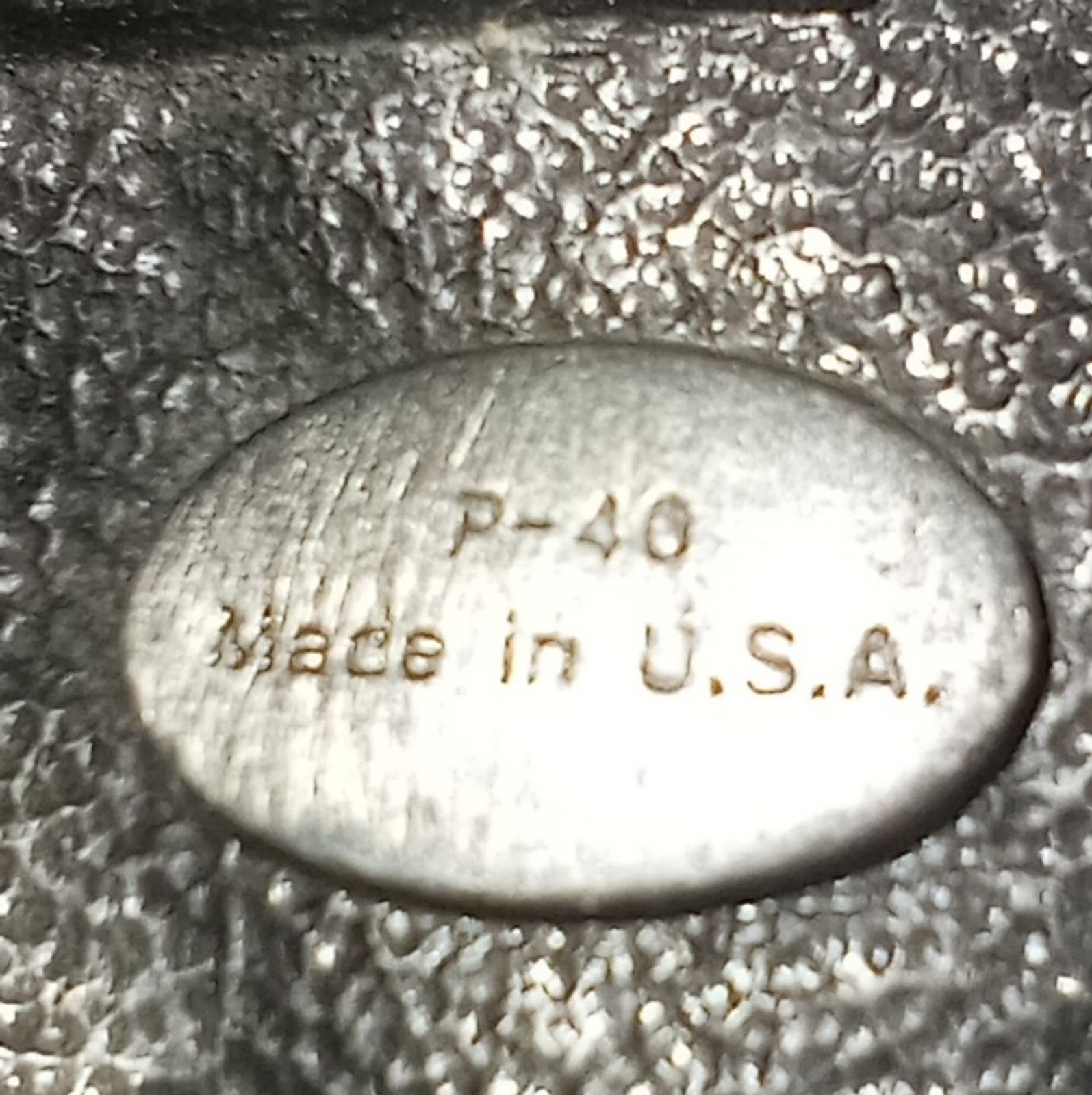 Vintage 1988 Siskiyou P40 Flying Eagle and Sun Pewter Belt Buckle EUC