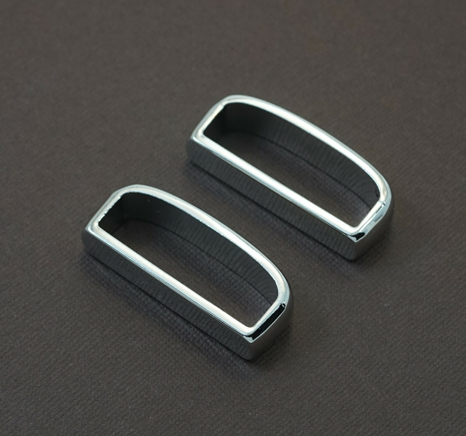 New 1 1/2&Prime; 38mm belt keepers(2 pcs set)(#50B) for man/women jean nickel finish