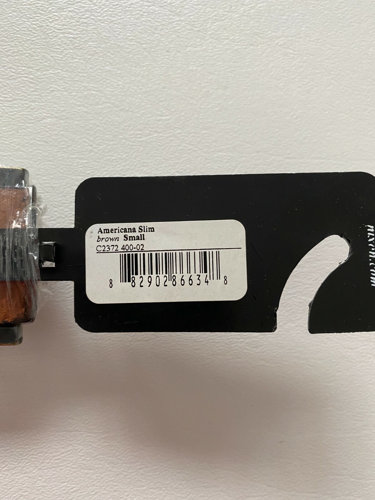 Nixon Americana Small Brown Leather Belt Size S
