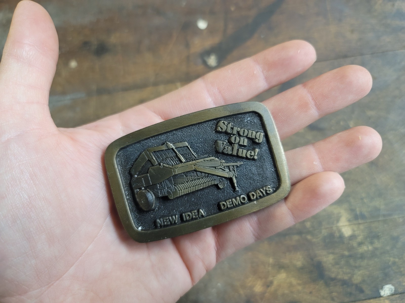 New Idea Demo Days Strong on Value! Farm Machinery Belt Buckle Spec Cast Inc.