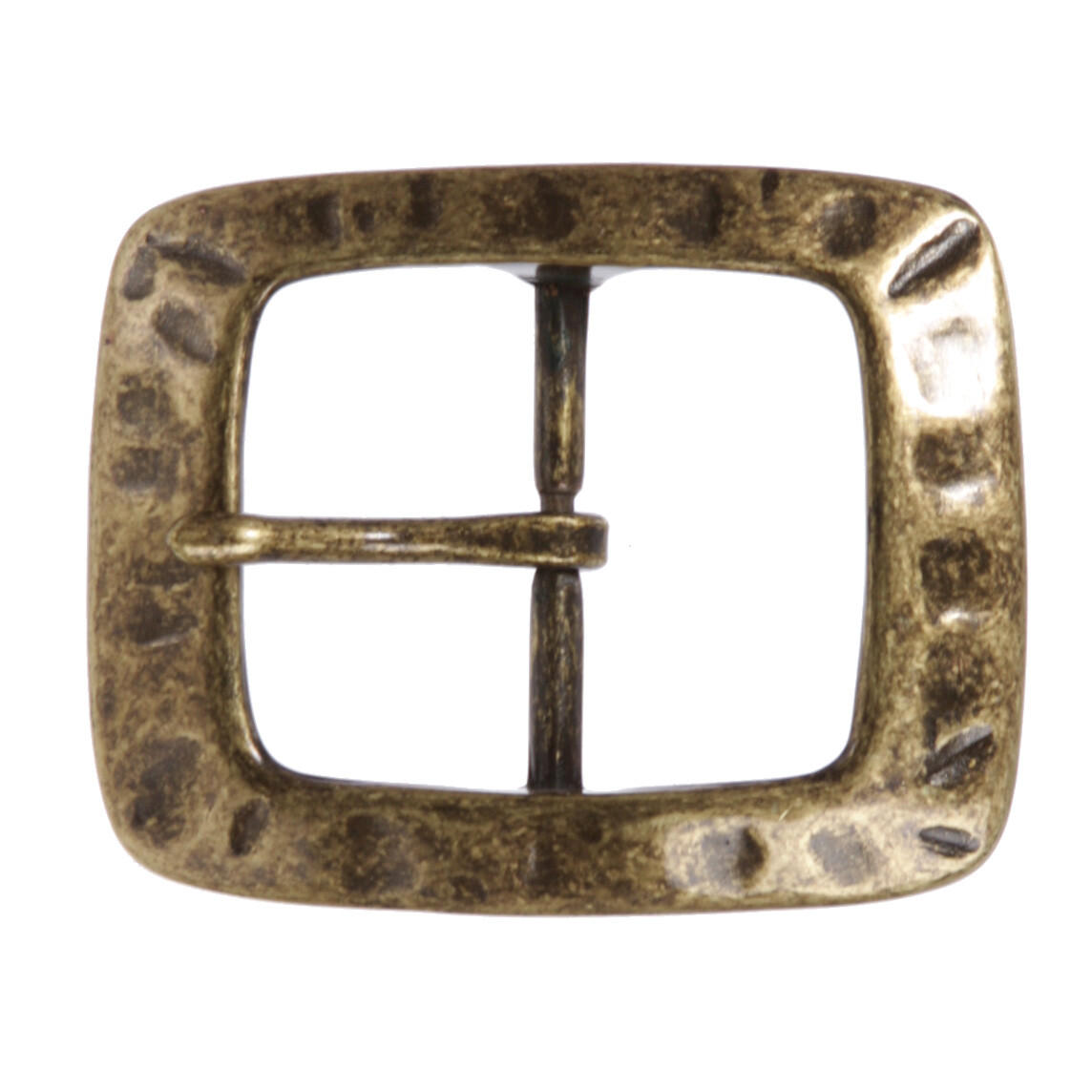 1 1/2&Prime; (39 mm) Nickel Free Center Bar Single Prong Rectangular Belt Buckle