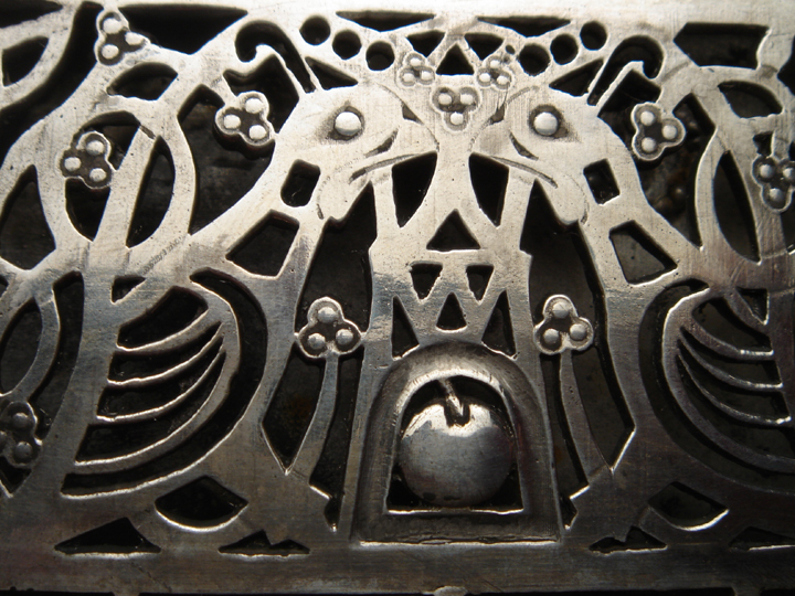 Belt Buckle SterlingSilver  » ADAM  » ( Belt not included ) ( Silver mate finish )