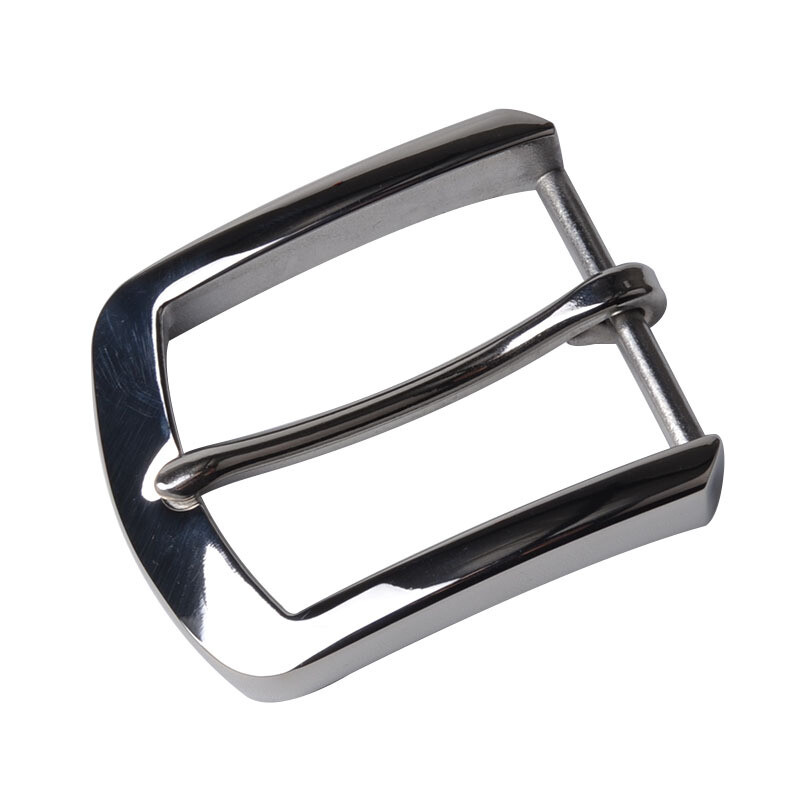 2Pcs Heavy Duty Single Prong Belt Buckle Replacement Pin Buckle Fits 4cm
