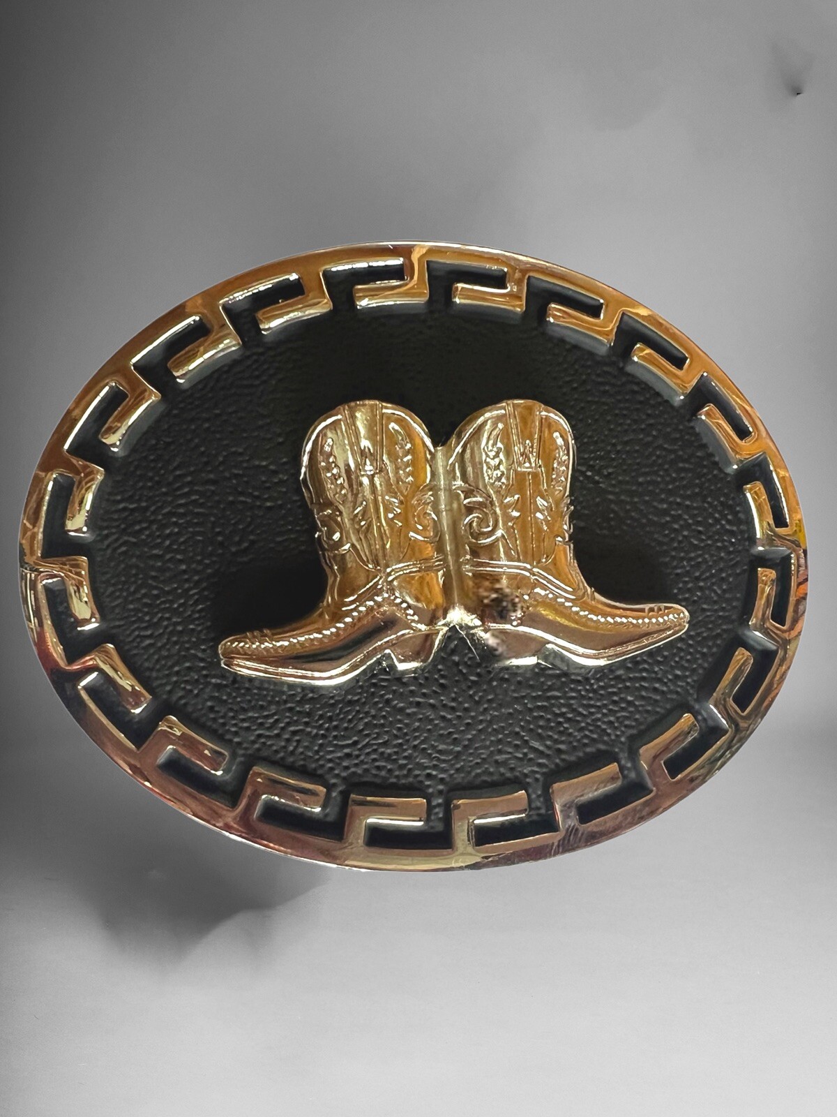 Boots Western Cowboy Style Belt Buckle Hebilla Vaquera Con Botas Vaqueras